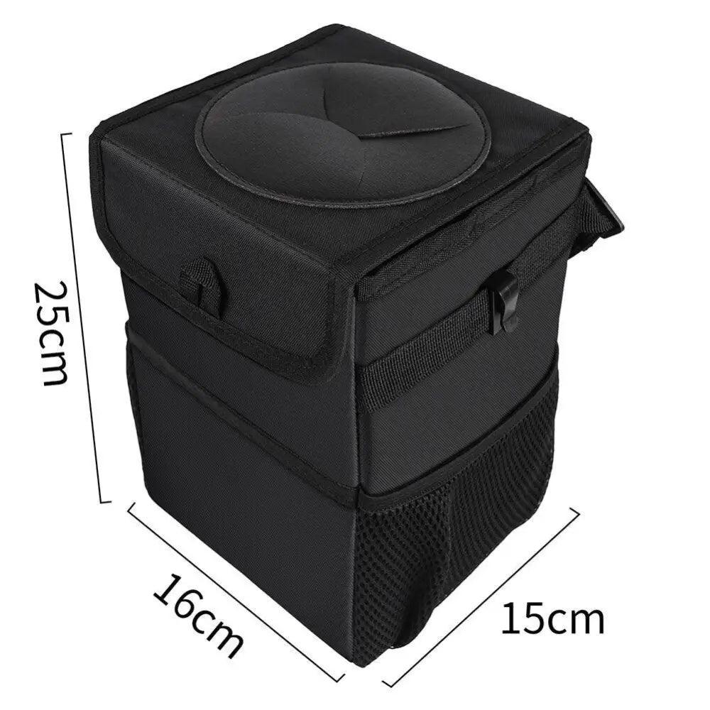 Waterproof Car Trash Can Hanging Seat Back Storage Organizer Bag