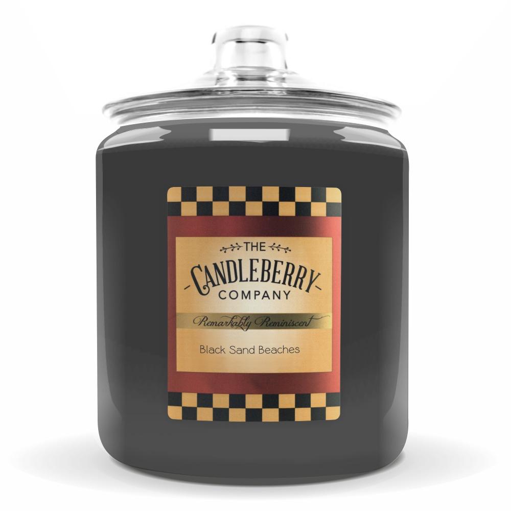 Black Sand Beaches 4-Wick Cookie Jar Candle | Tropical Scent