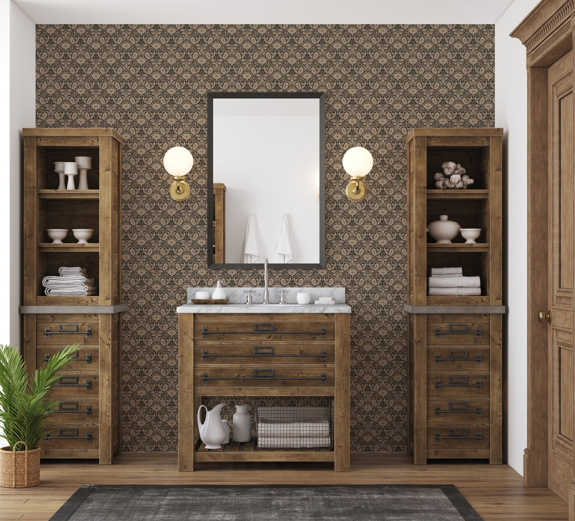 Theodora Peel and Stick Removable Home Wall Decor