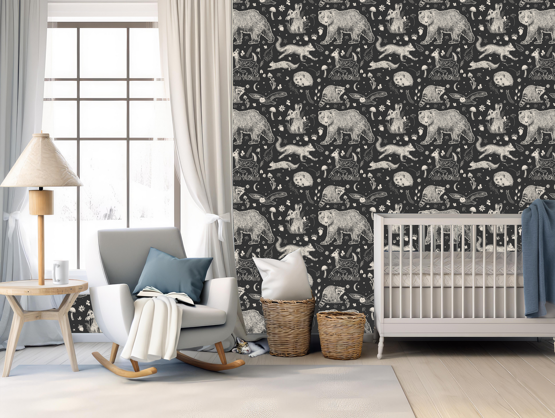 Beckett Wallpaper Removable Peel and Stick Decor by Brittany Polatis