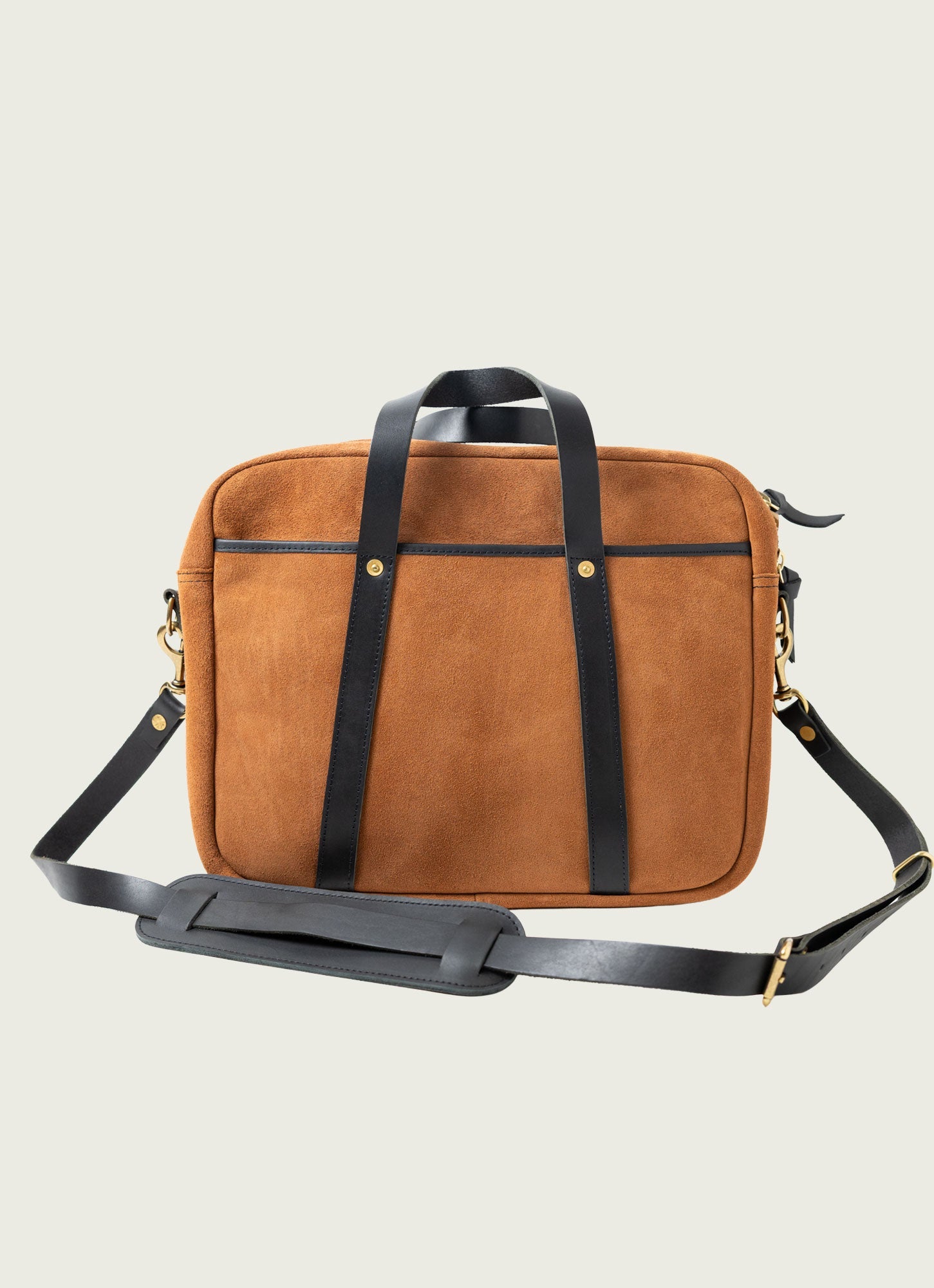 Rough-out Suede Woodward Briefcase