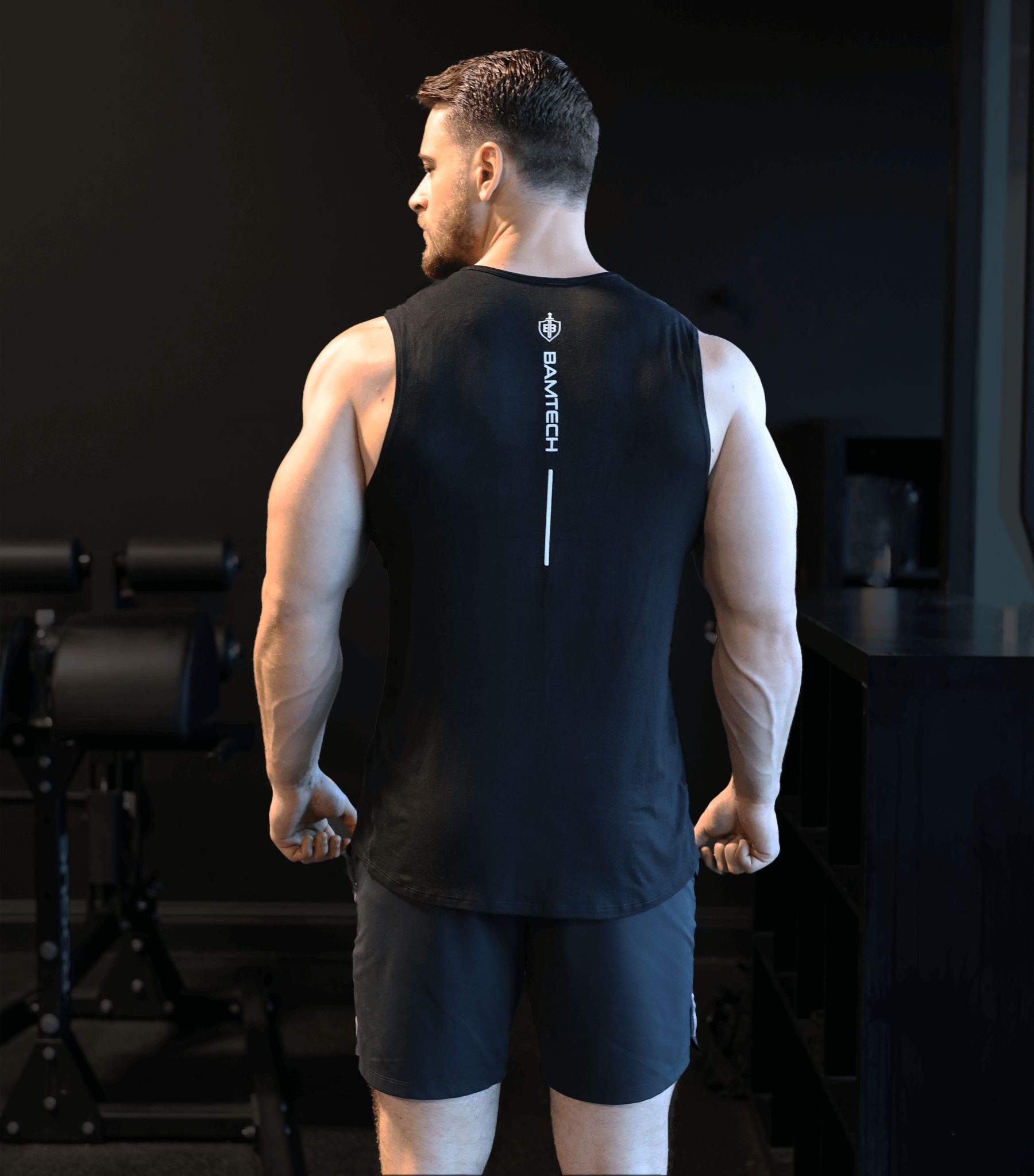Bamboo Aerotech Tank - Training Div. Heather Grey