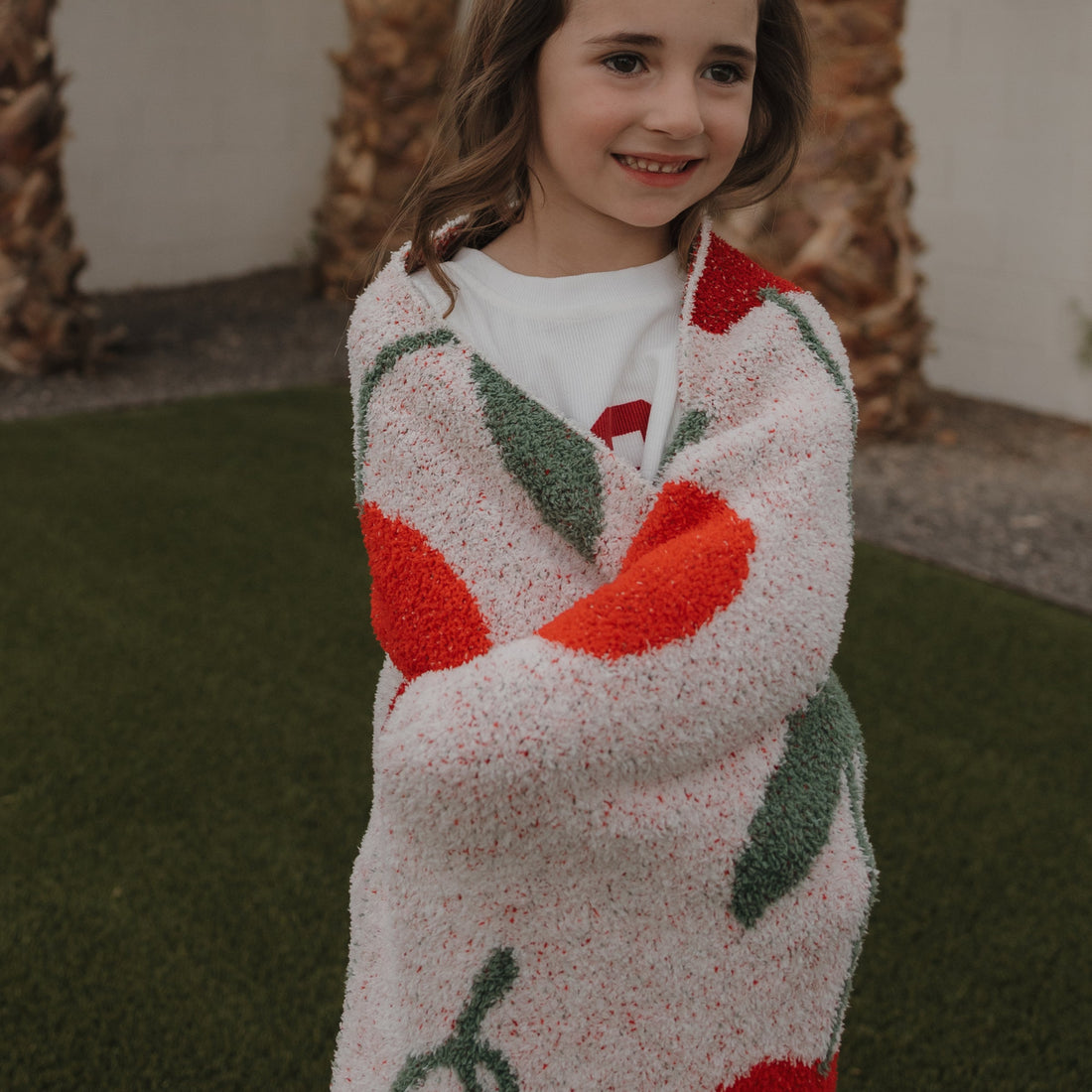 Plush Blanket | Cherry