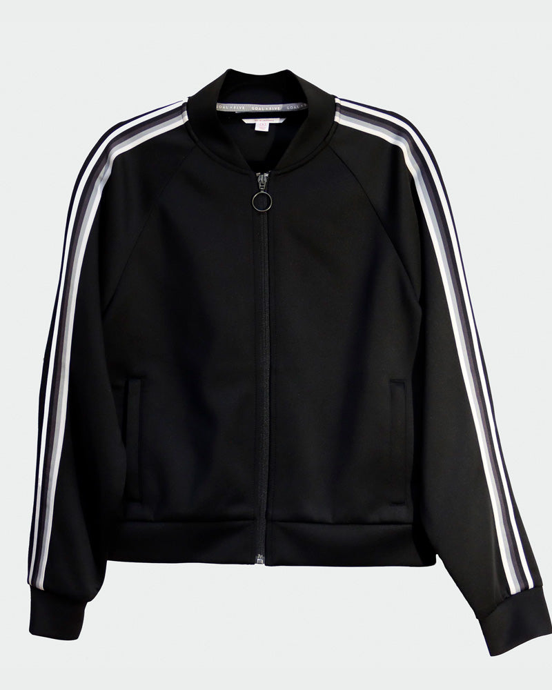 Powerstripe Women's Long Sleeve Track Jacket - Image 4