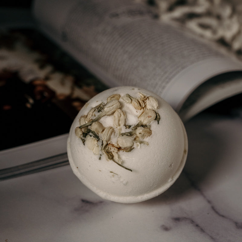 Coconut & Rose - Hemp Infused Bath Bomb