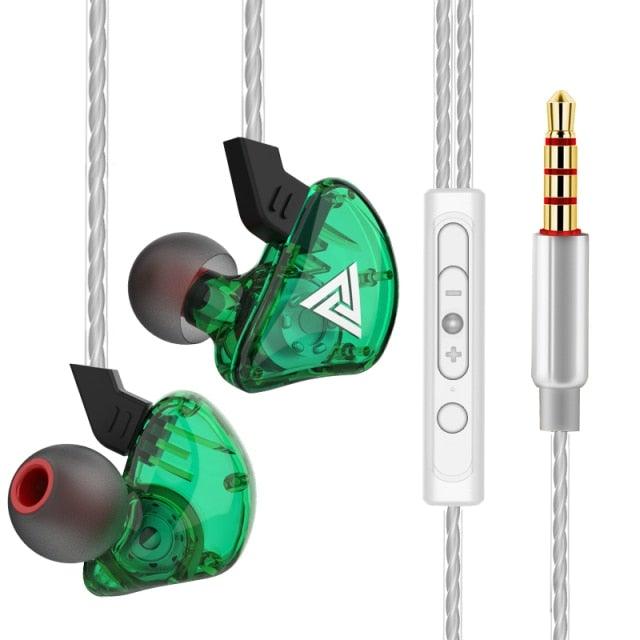 Blue Gaming Earbuds with Dual Detachable Mics & Volume Control