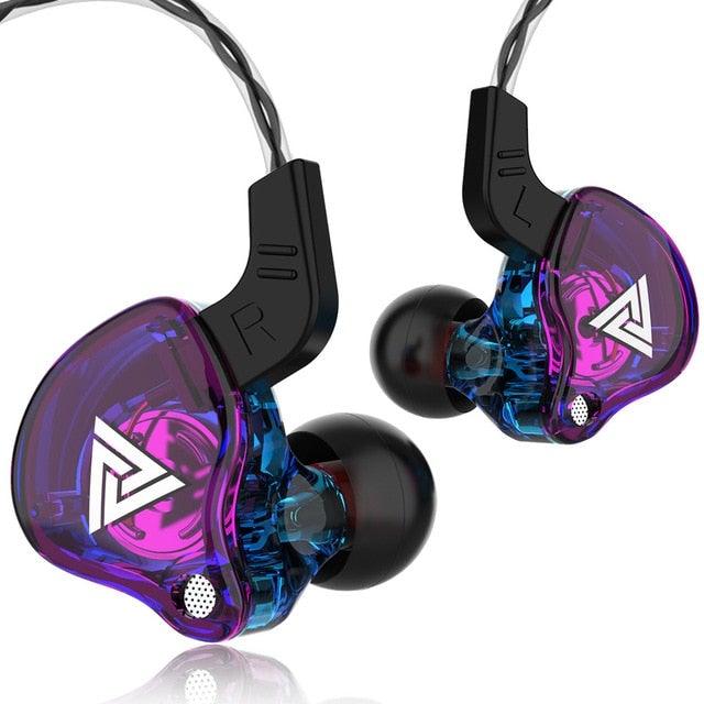 Blue Gaming Earbuds with Dual Detachable Mics & Volume Control