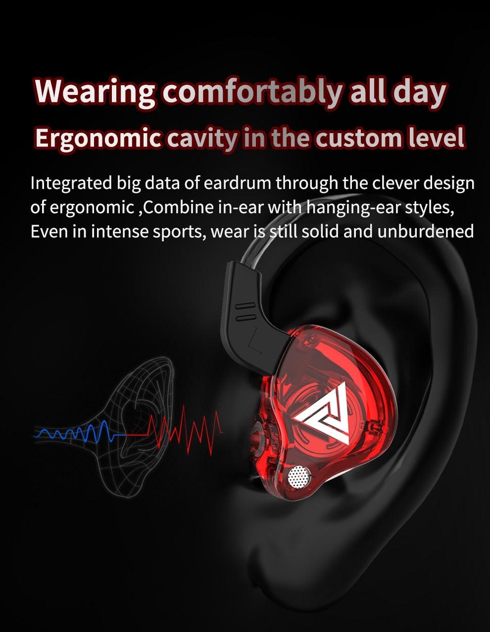 Blue Gaming Earbuds with Dual Detachable Mics & Volume Control