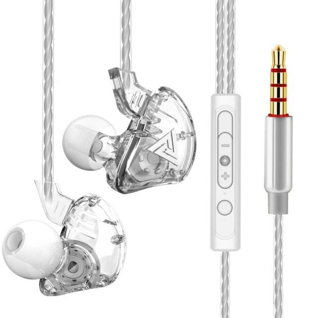 Blue Gaming Earbuds with Dual Detachable Mics & Volume Control