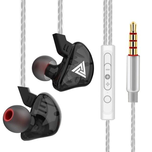 Blue Gaming Earbuds with Dual Detachable Mics & Volume Control