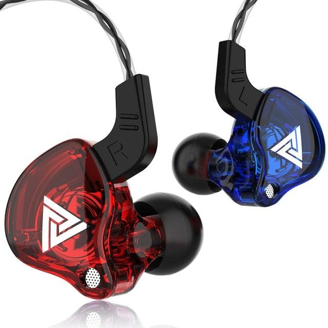 Blue Gaming Earbuds with Dual Detachable Mics & Volume Control