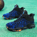 Boys High Top Basketball Sneakers - Anti-Slip Performance Trainers