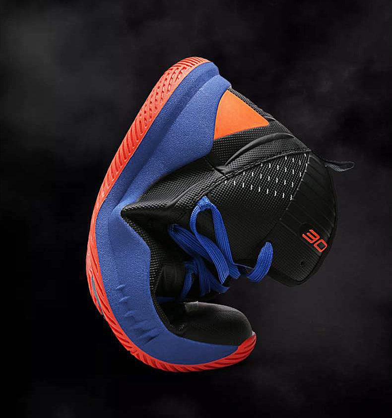 Boys High Top Basketball Sneakers - Anti-Slip Performance Trainers