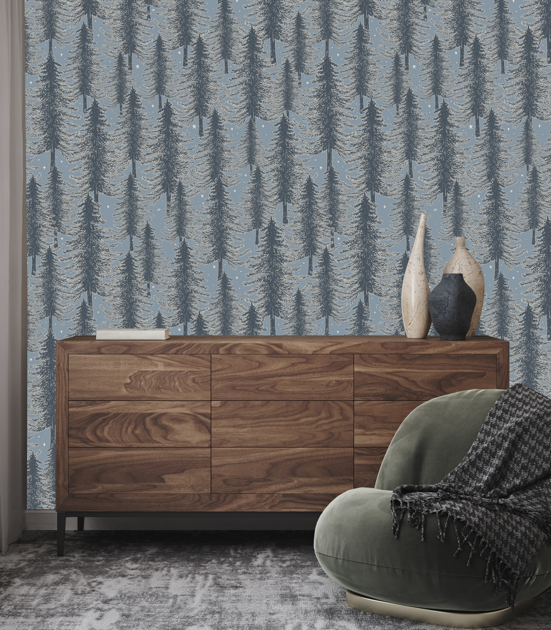 Mason Wallpaper Removable Peel and Stick Decor by Brittany Polatis