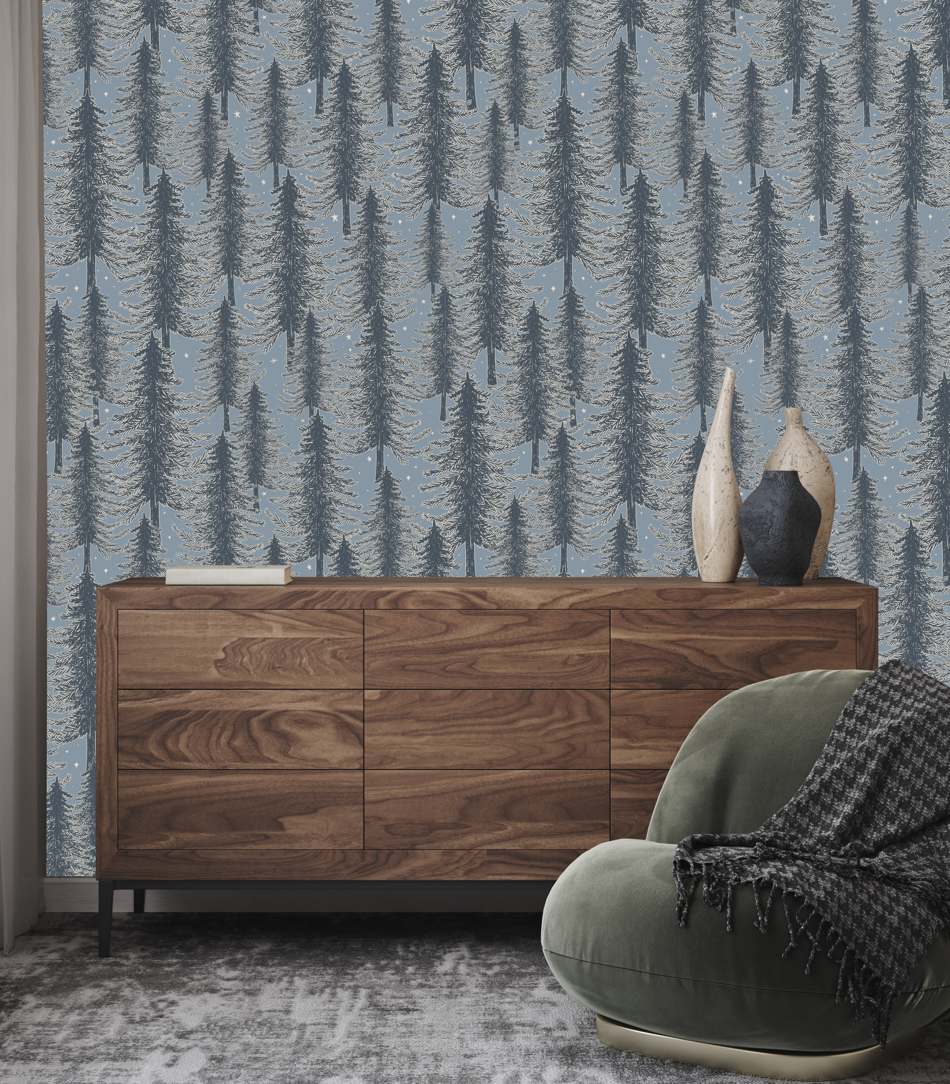 Mason Wallpaper Removable Peel and Stick Decor by Brittany Polatis