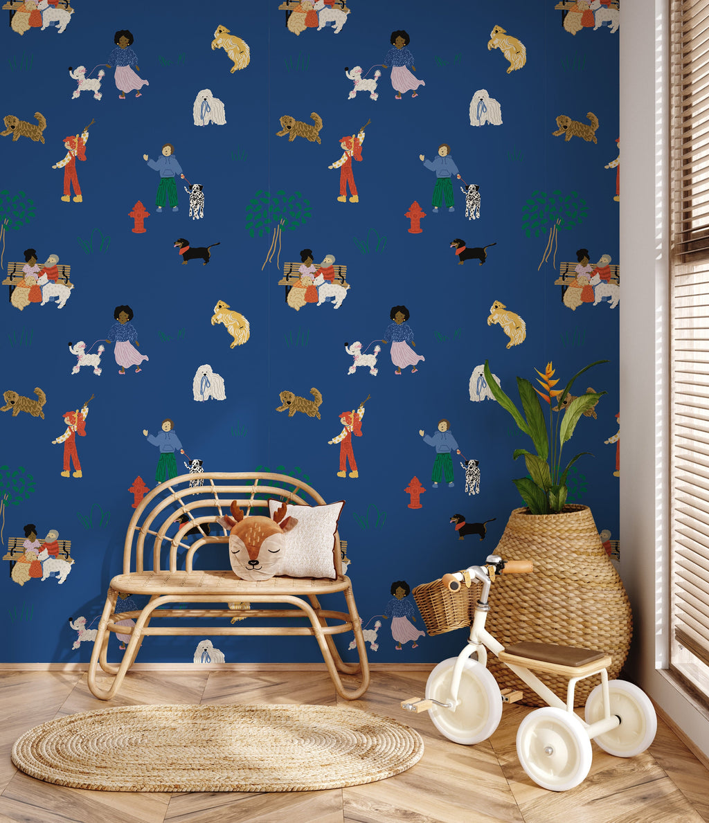 Benjamin Wallpaper by Grumble Co. Designs