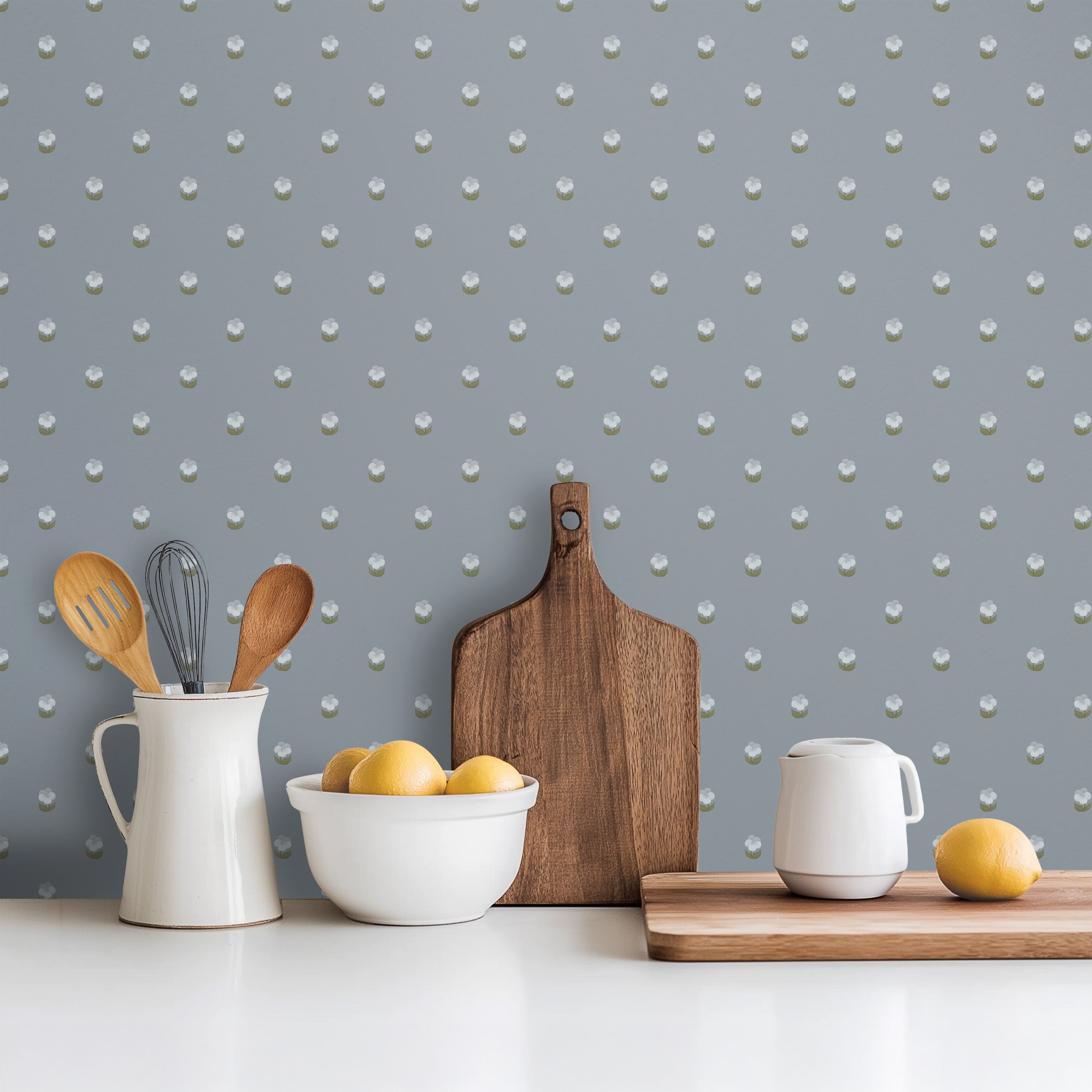 Pansie Wallpaper by The Lil Dills Shop