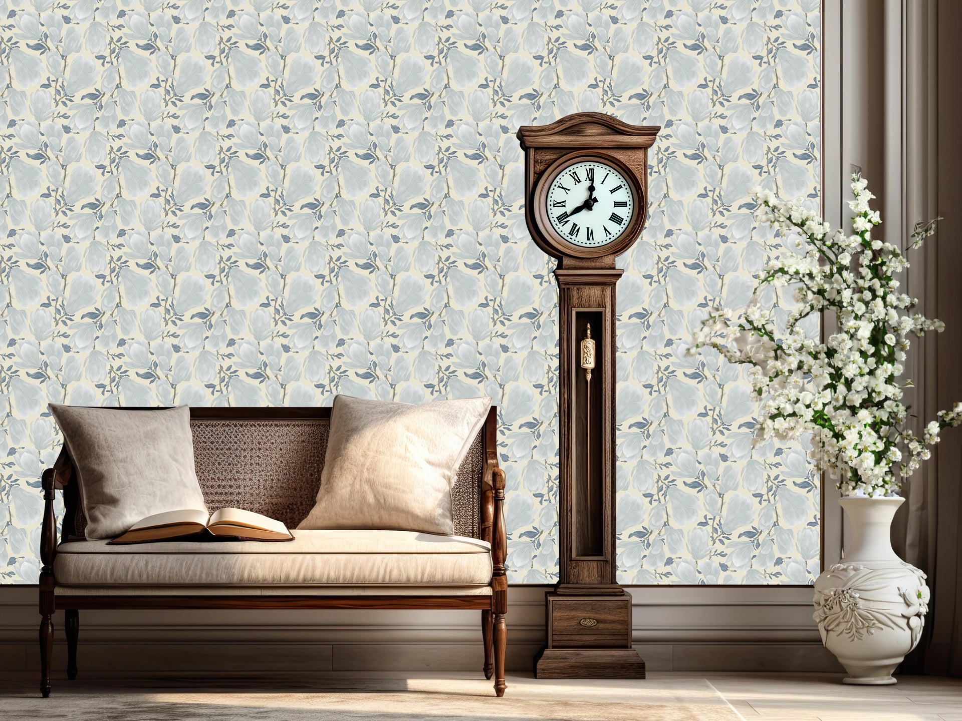 Cornelia Removable Wallpaper Peel and Stick Floral Wall Art