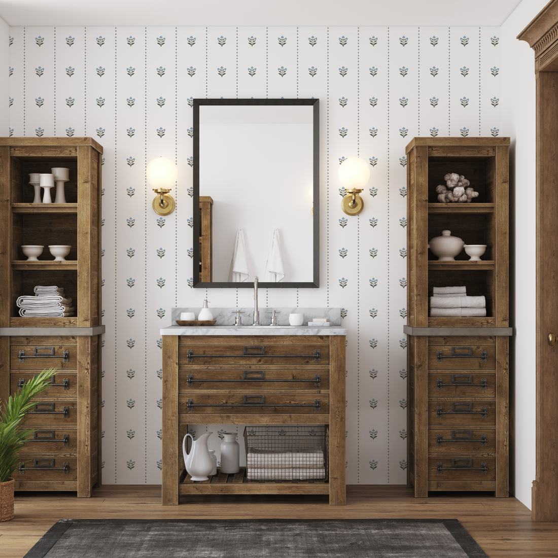 Adell wallpaper design by Megan Lindsey Illustration