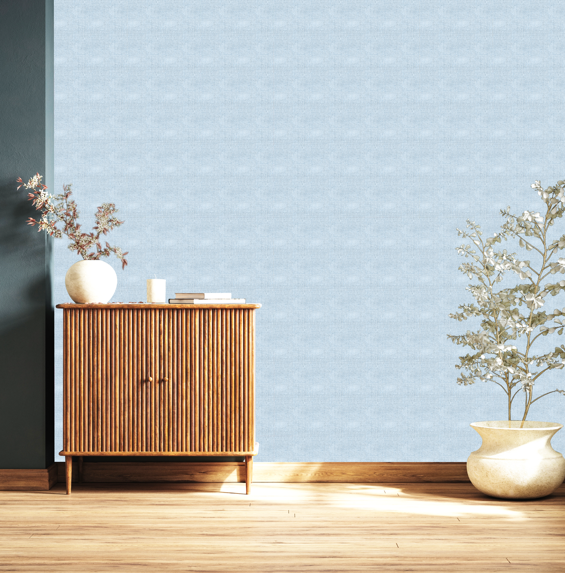 Classic Texture Grasscloth Peel and Stick Wallpaper