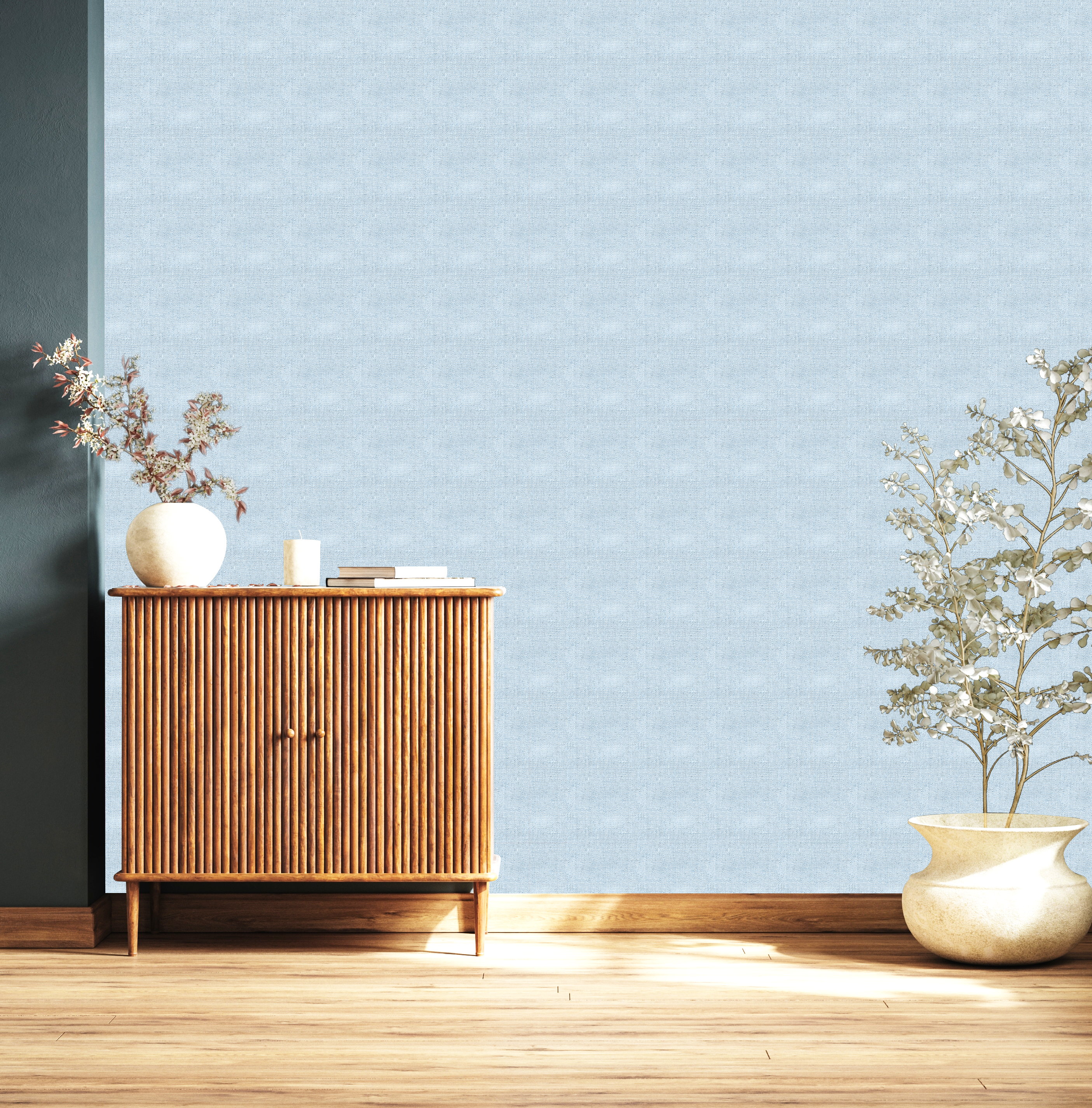 Classic Texture Grasscloth Peel and Stick Wallpaper