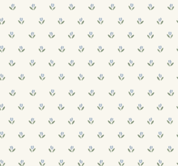 Baylor Floral Removable Wallpaper in Cream, Sage-Green & Dusty-Rose