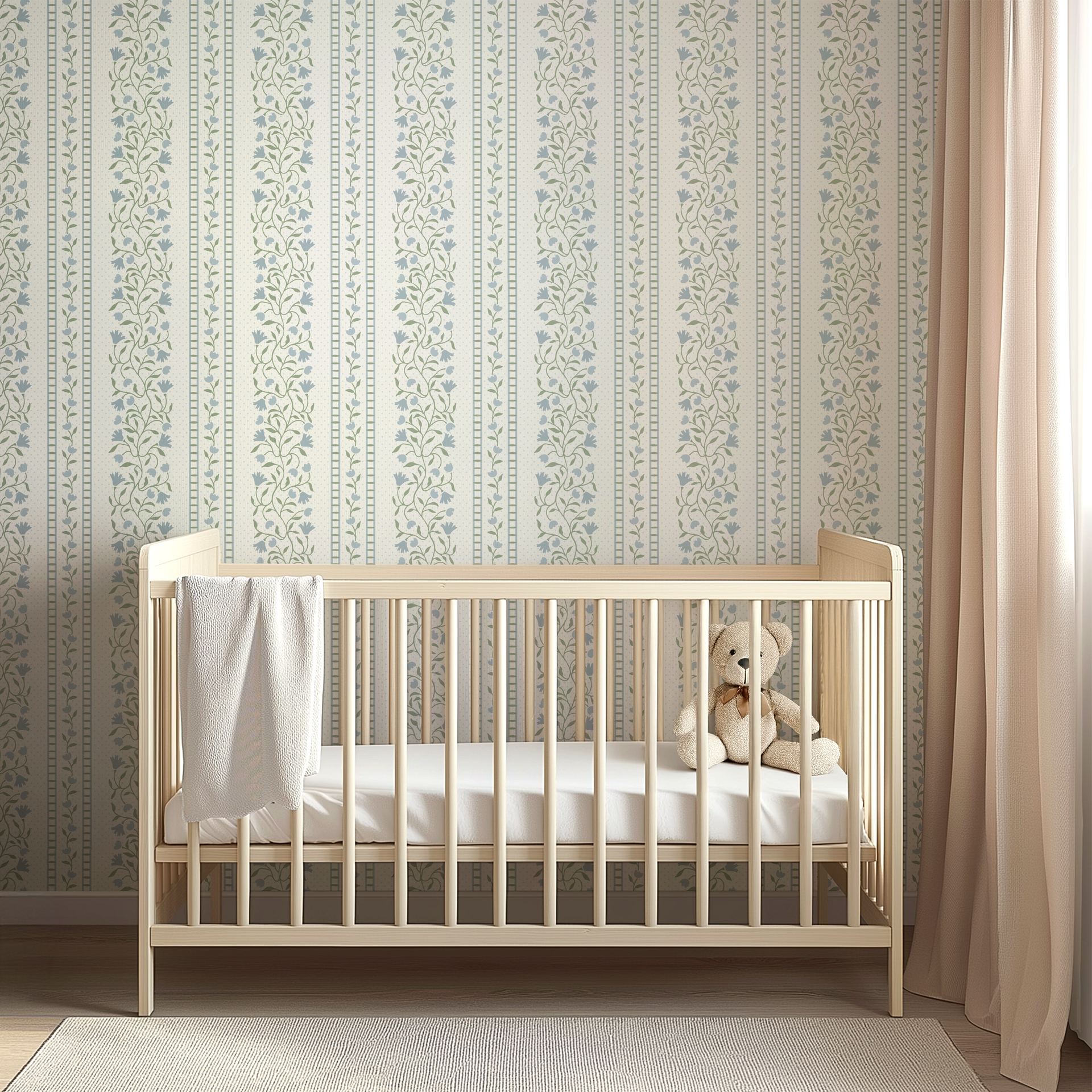 Gretchen Removable Peel and Stick Wallpaper by Heights Design