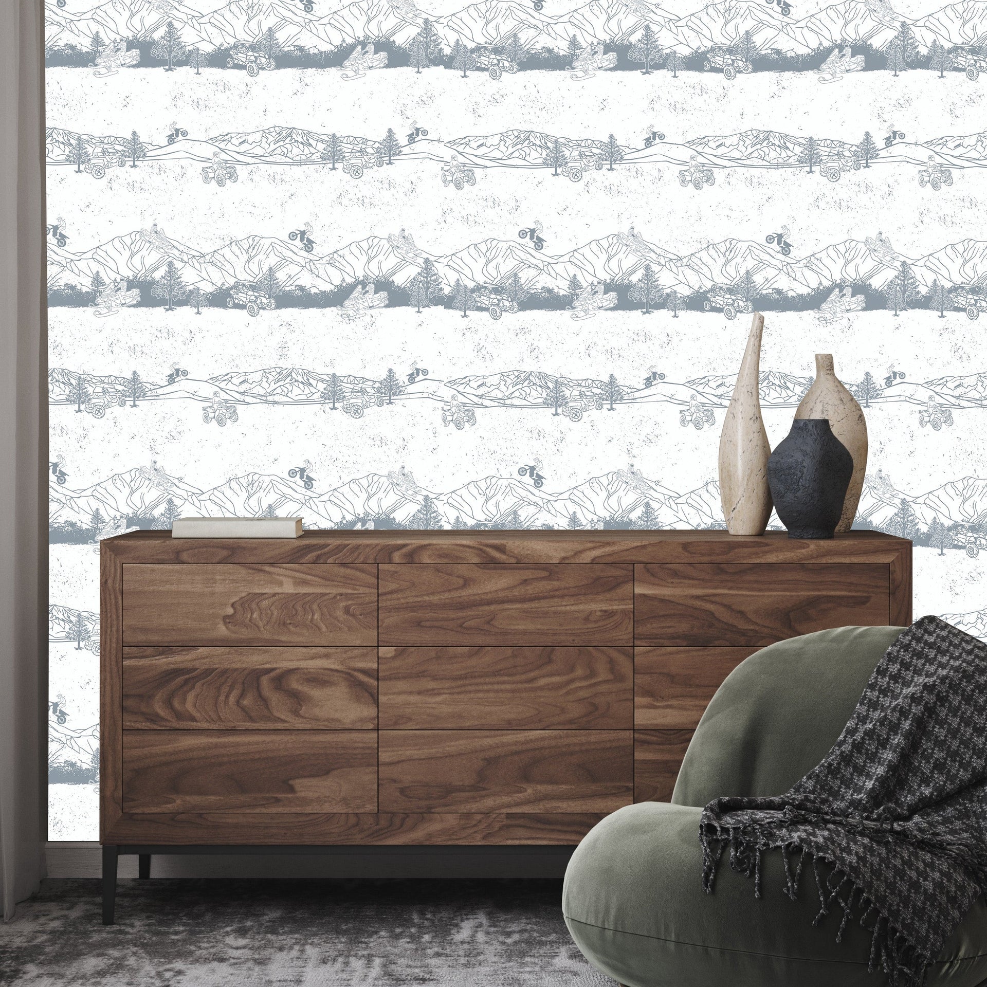 Nash Peel and Stick Removable Wallpaper by Hannah Langford