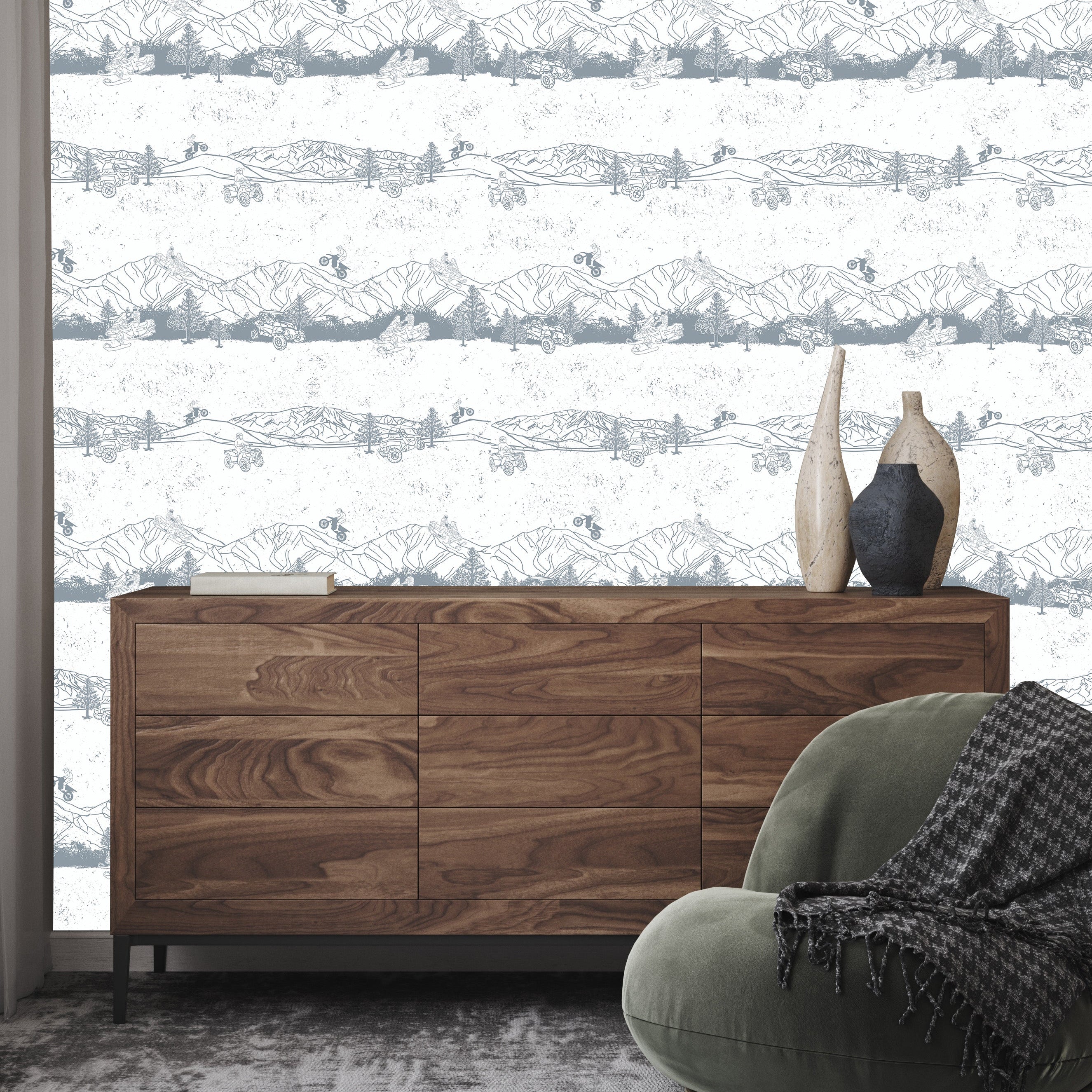 Nash Peel and Stick Removable Wallpaper by Hannah Langford