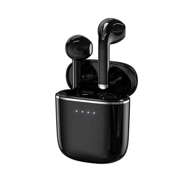 Bluetooth 5.0 Wireless Earbuds with LED Charging Case, 9D Stereo