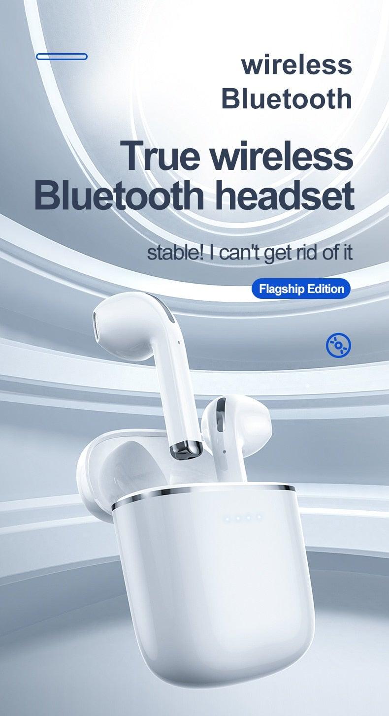 Bluetooth 5.0 Wireless Earbuds with LED Charging Case, 9D Stereo