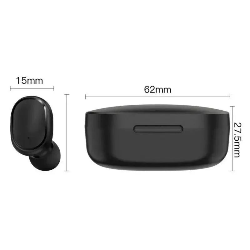 Wireless Bluetooth 5.0 Earbuds with LED Display, Multiple Colors