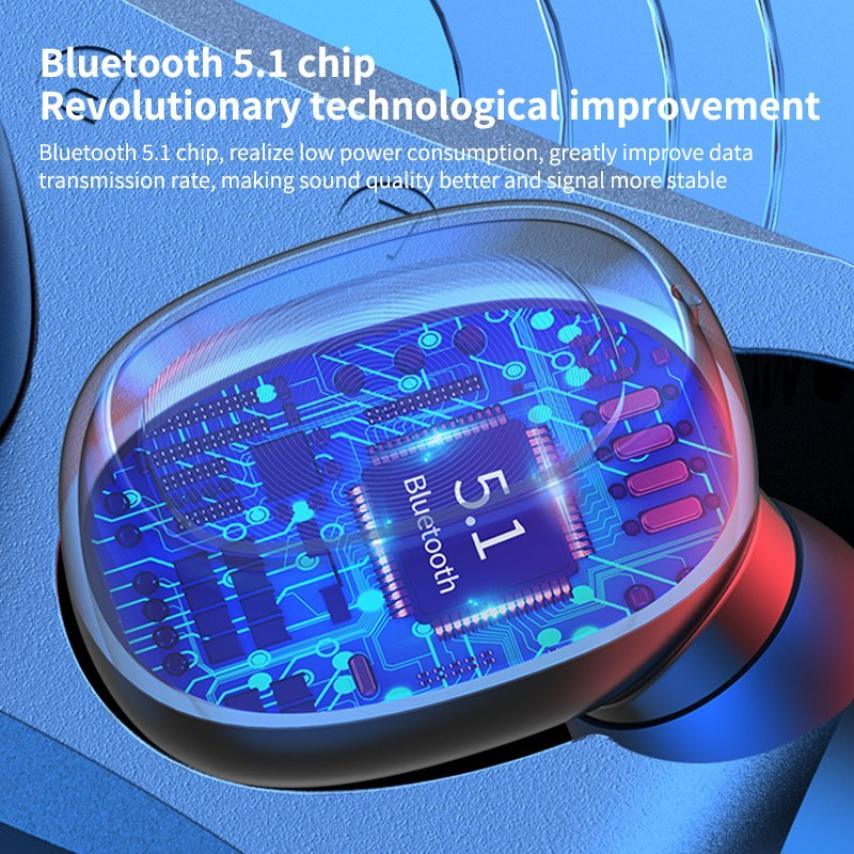 Wireless Bluetooth 5.0 Touch Control Earbuds with LED Display