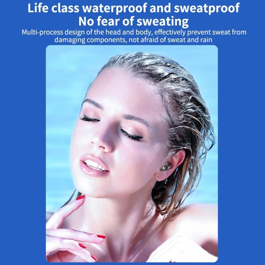 Wireless Bluetooth 5.0 Touch Control Earbuds with LED Display