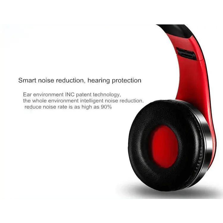 Foldable Wireless Bluetooth Headphones for Sport and Travel