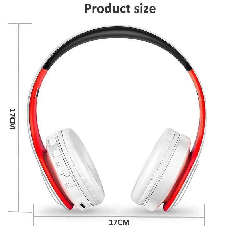 Foldable Wireless Bluetooth Headphones for Sport and Travel