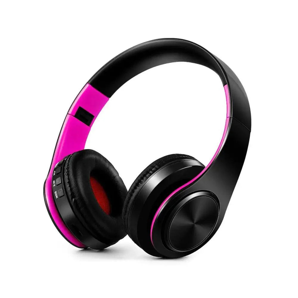 Foldable Wireless Bluetooth Headphones for Sport and Travel