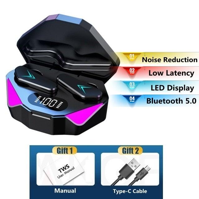 Low Latency Wireless Gaming Earbuds with Touch Control