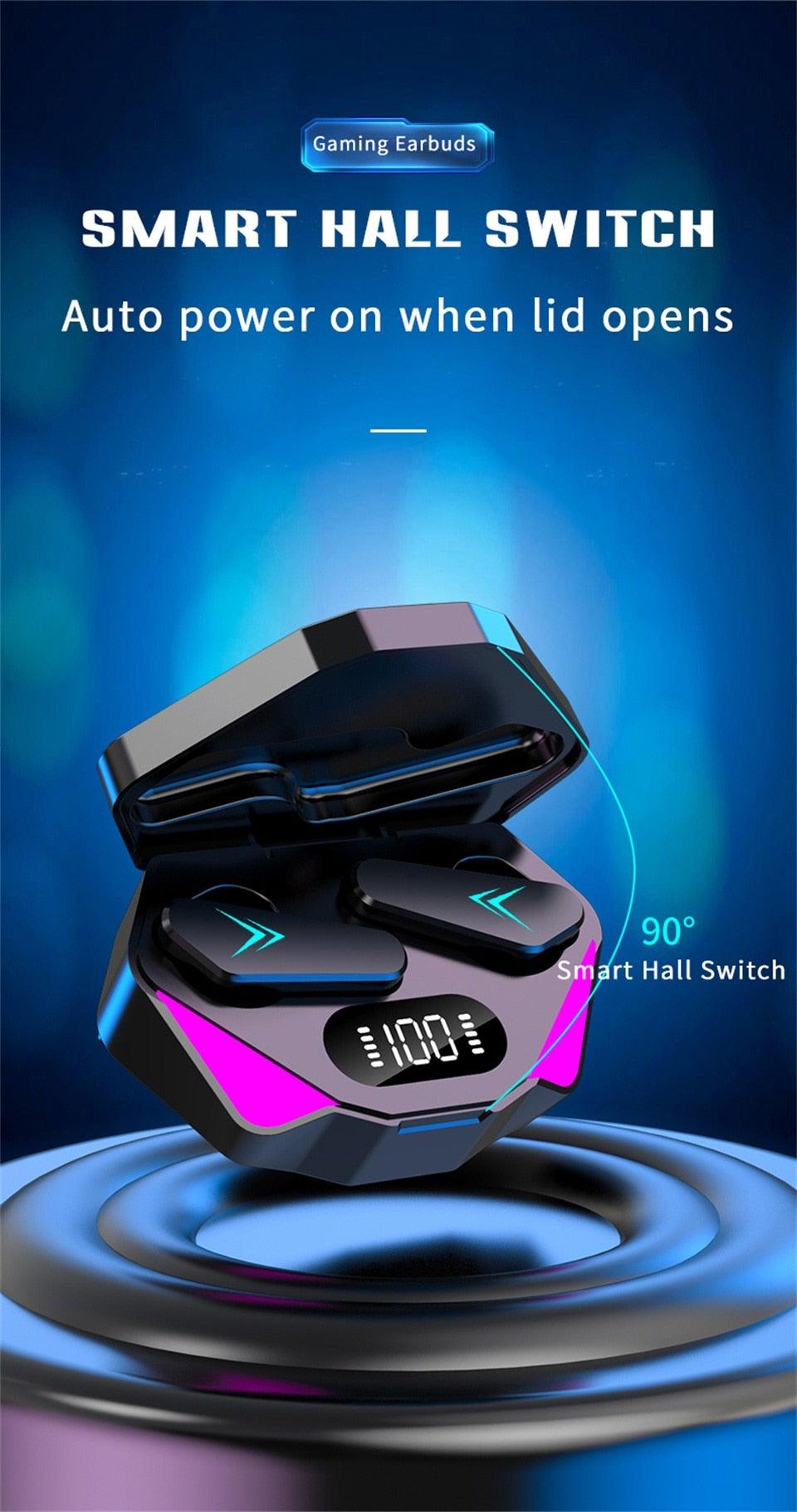 Low Latency Wireless Gaming Earbuds with Touch Control