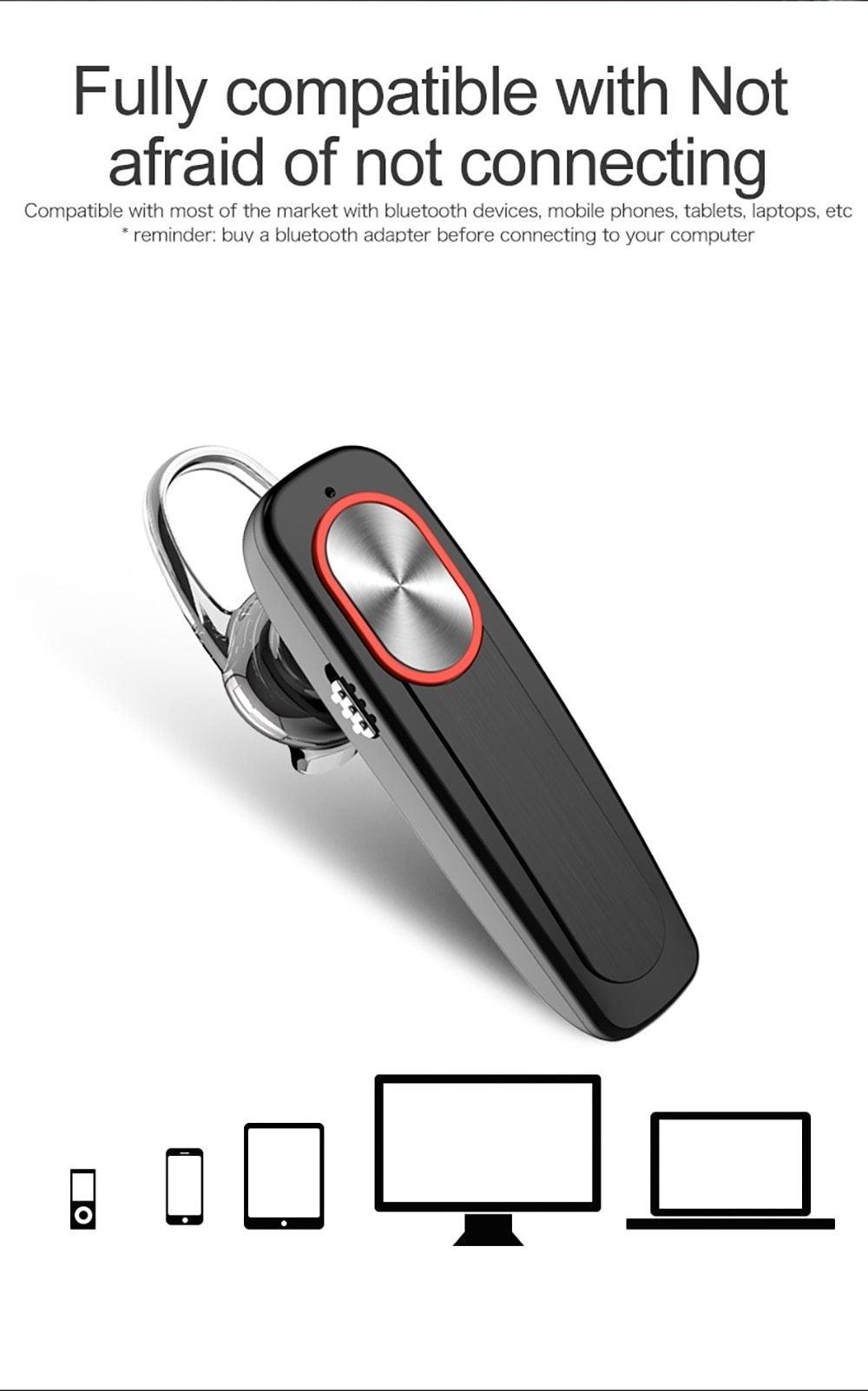 Noise Cancelling Wireless Sport Bluetooth Earpiece with Mic