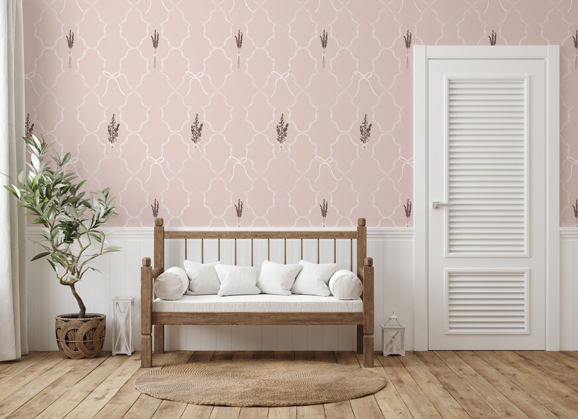 Livingston Peel and Stick Removable Wallpaper by Rusky Rose by Amy