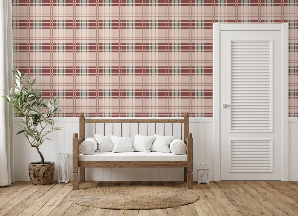Lockwood Peel and Stick Removable Wallpaper for Modern Home Decor