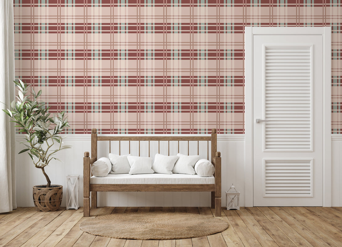 Lockwood Peel and Stick Removable Wallpaper for Modern Home Decor