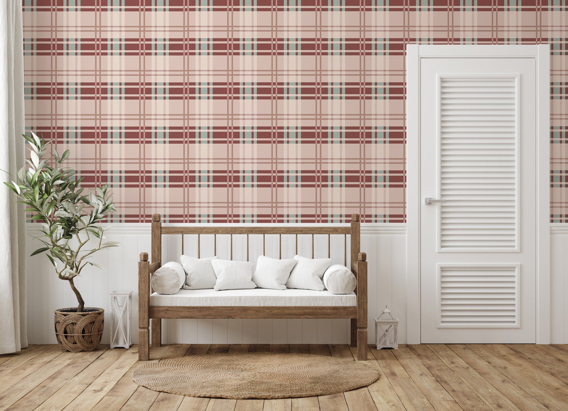 Lockwood Peel and Stick Removable Wallpaper for Modern Home Decor
