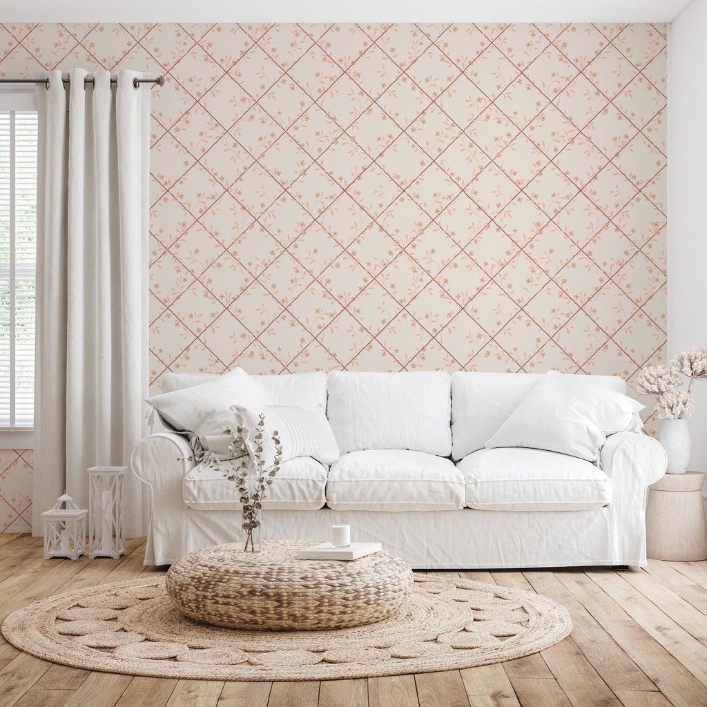 Vale Peel and Stick Removable Wallpaper by The Feral Flower