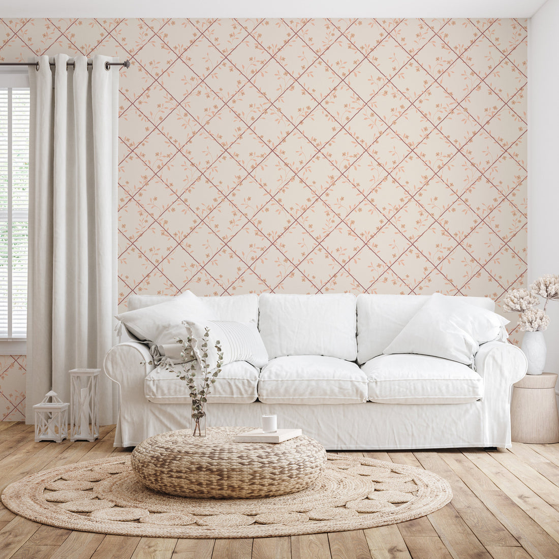 Vale Peel and Stick Removable Wallpaper by The Feral Flower