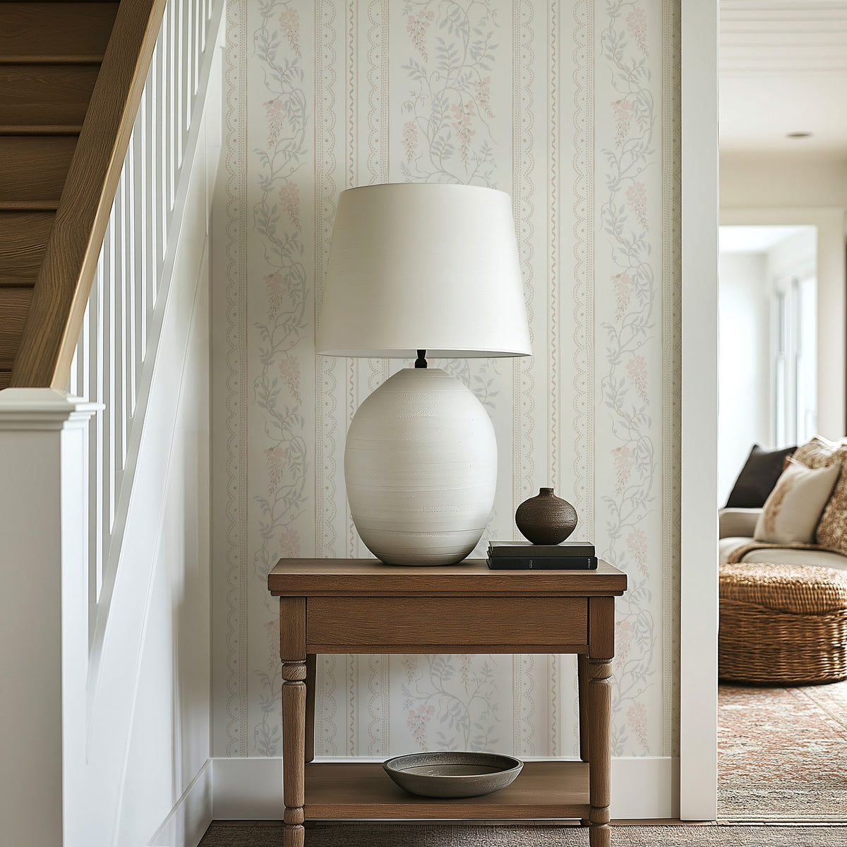 Loretta Wallpaper by The Bright Leaf Design