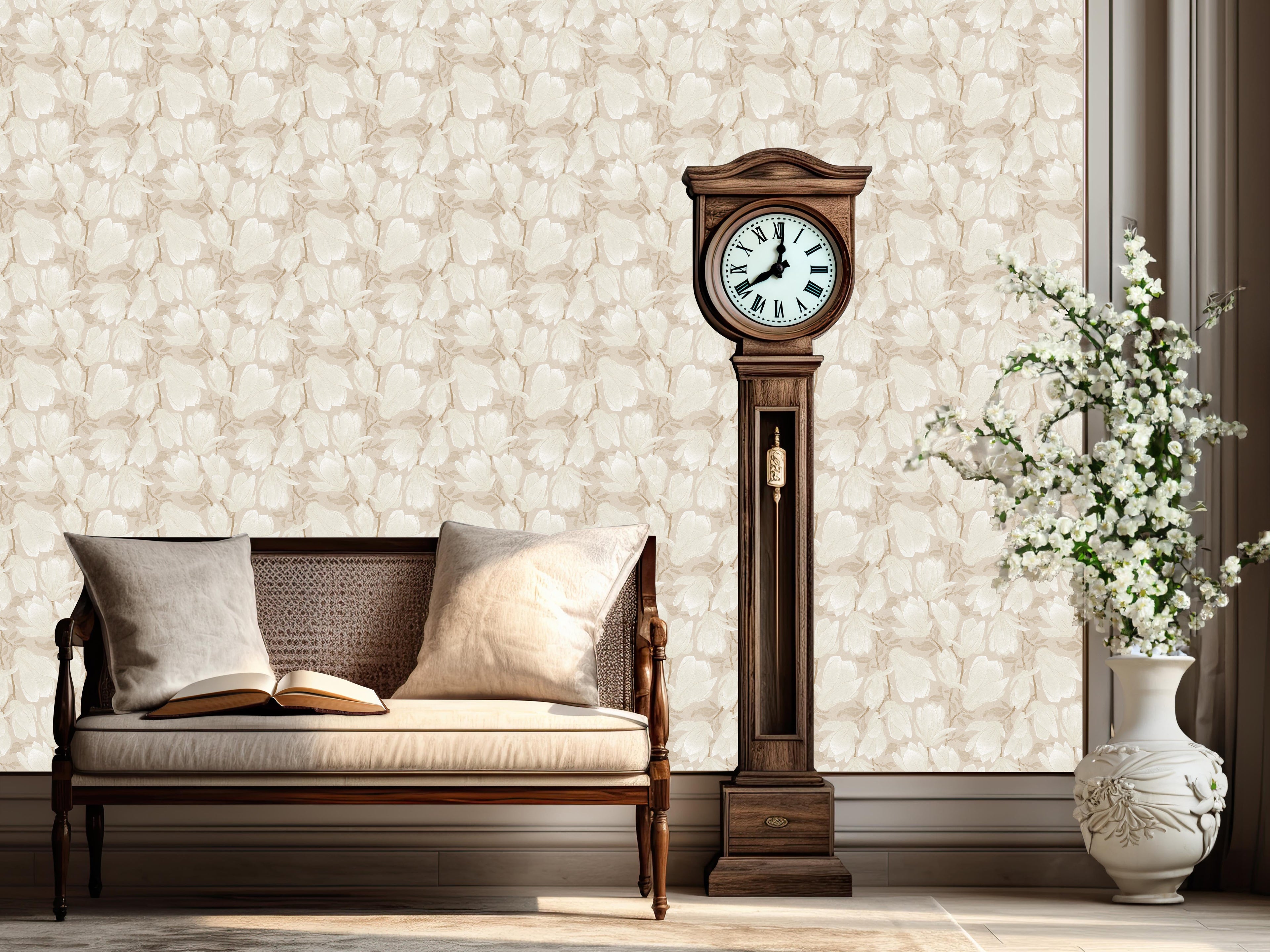 Cornelia Removable Wallpaper Peel and Stick Floral Wall Art