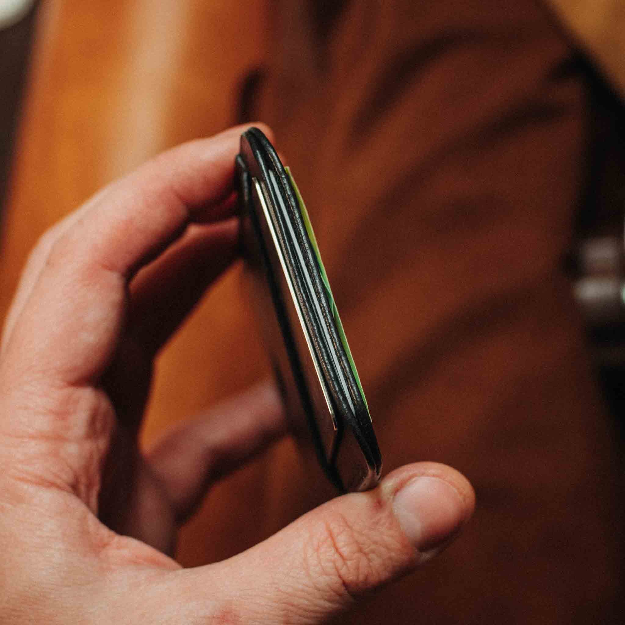 Slim Leather Wallet - Boatswain v3 | Minimalist Card Holder | EDC