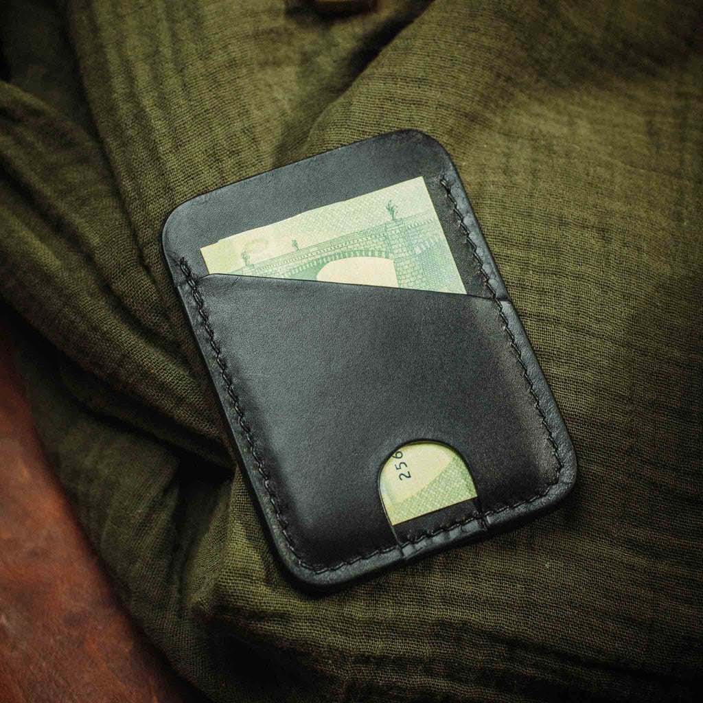 Minimalist Leather Wallet - Boatswain v4 | Slim Card Holder | EDC
